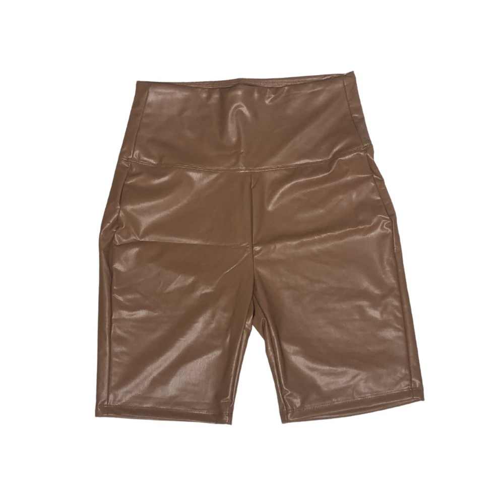 Camel Women's High-Waisted Shorts